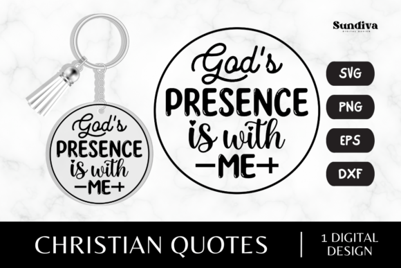 Christian Sayings for Keychain SVG 5 & Crafts
