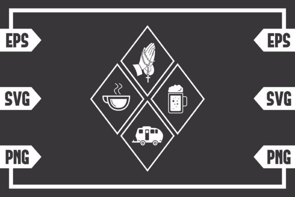 Coffee Jesus Beer and Camping Caravan Crafts