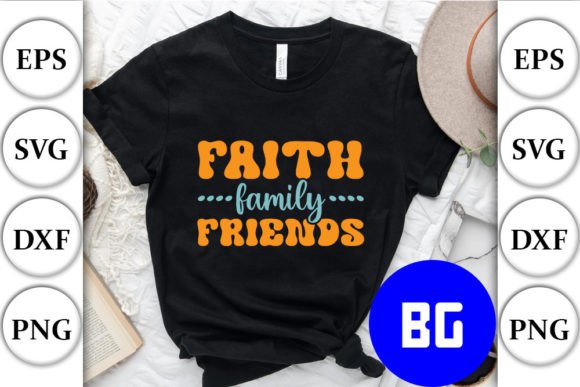 Faith Family Friends - Christian Quotes