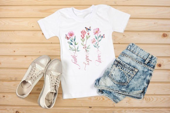 Faith Hope Love Christian Floral and Crafts
