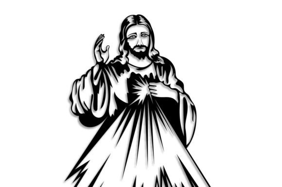 Jesus Christ Svg Jpg Png Ai Christ s Illustrations