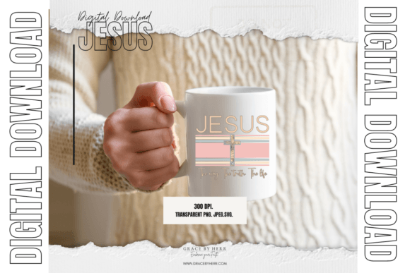 Jesus the Way the Truth the Life Faith Print Templates