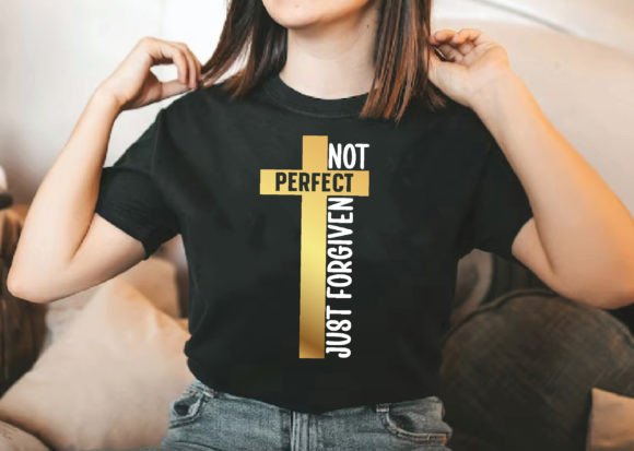 Not Perfect Just Forgiven Svg, Crafts