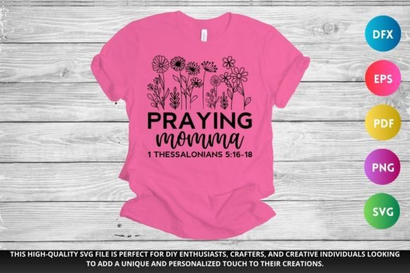 Pray Mom SVG Christian SVG Crafts